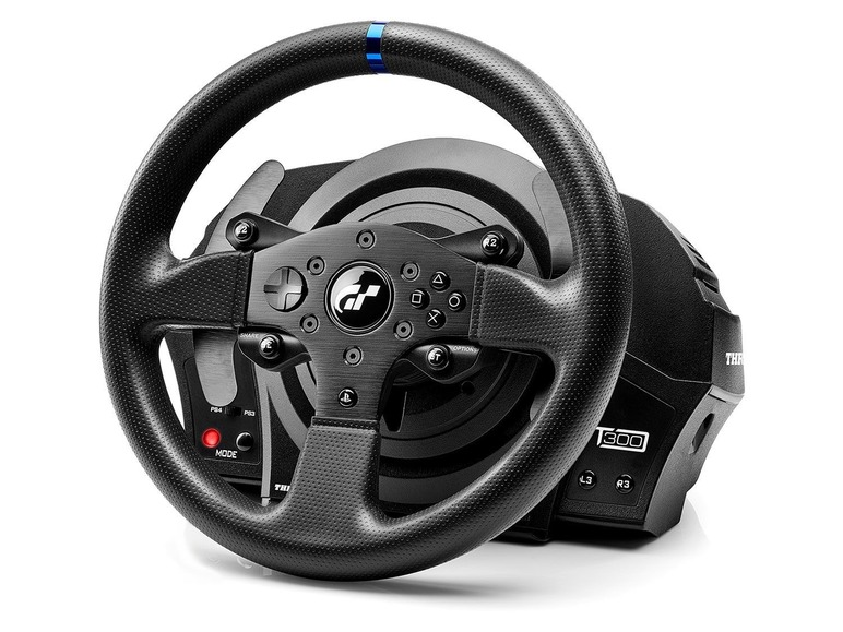 Gehe zu Vollbildansicht: Thrustmaster RacingWheel T300 RS GT Edition PS4 / PS3 / PC - Bild 1