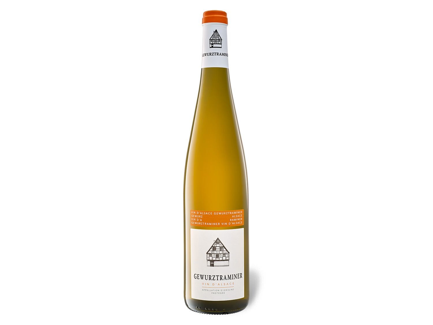 Vin d\'Alsace Gewürztraminer AOP halbtrocken, Weißwein …