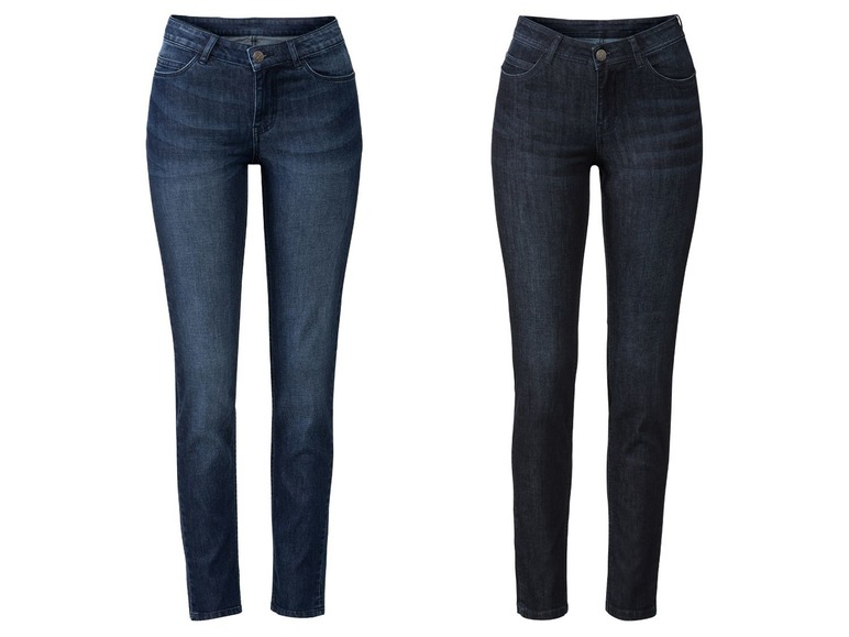 Gehe zu Vollbildansicht: ESMARA® Jeans Damen, Skinny Fit, Super-Stretch-Material, mit Baumwolle, mit Elasthan - Bild 1