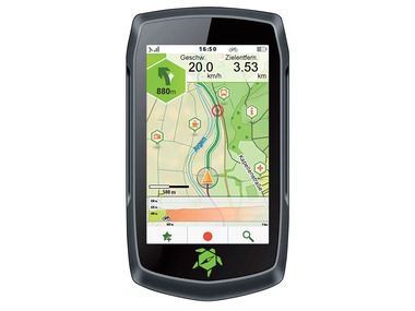 TEASI Outdoor Navigationsgerät, 3,5 Zoll, Touchscreen, OSM-Karten