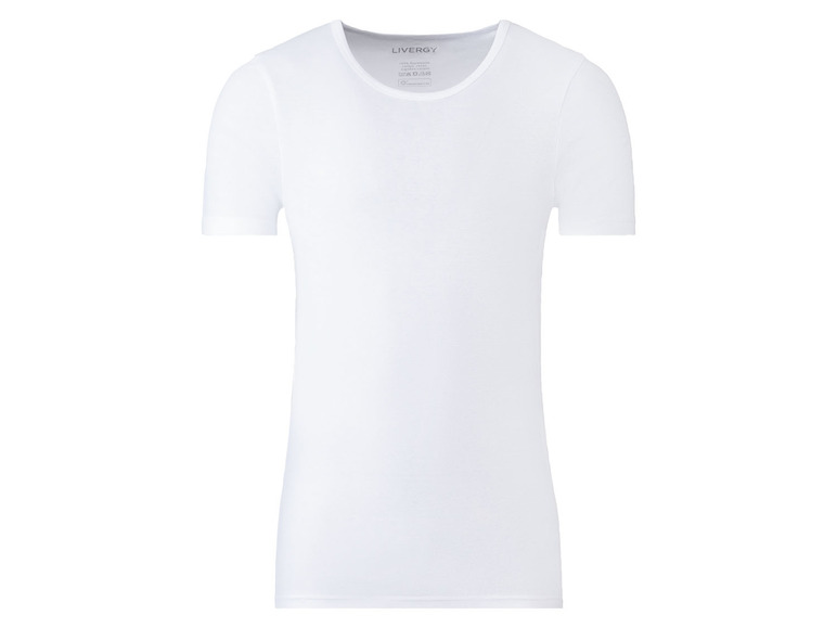 Gehe zu Vollbildansicht: LIVERGY® Herren Unterhemd aus reiner Baumwolle - Bild 6