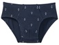 Dunkelblaue Unterhose mit Anker-Motiv
