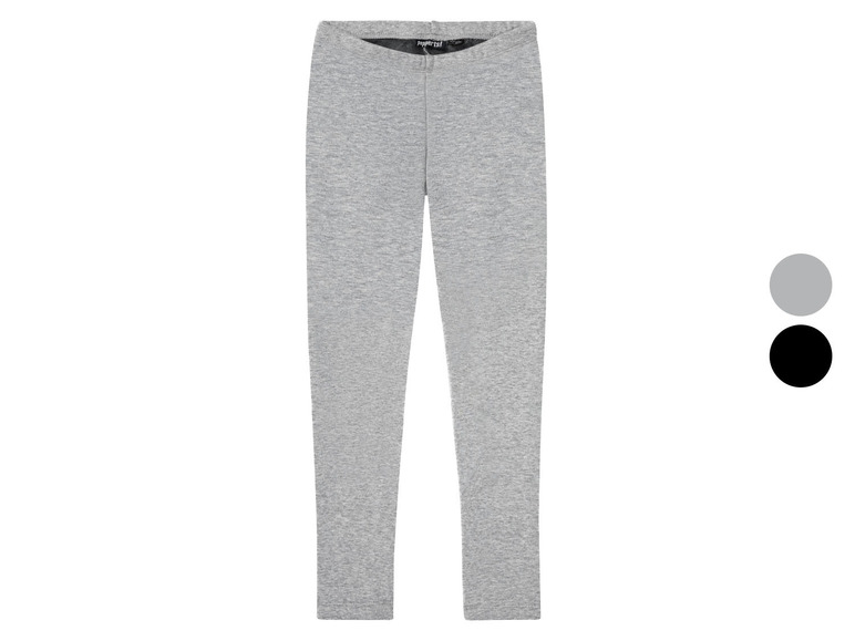 Graue Leggings für Damen.