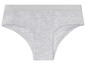 Graue Baumwoll-Unterhose