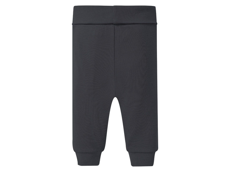 Dunkelgraue Leggings für Babys.