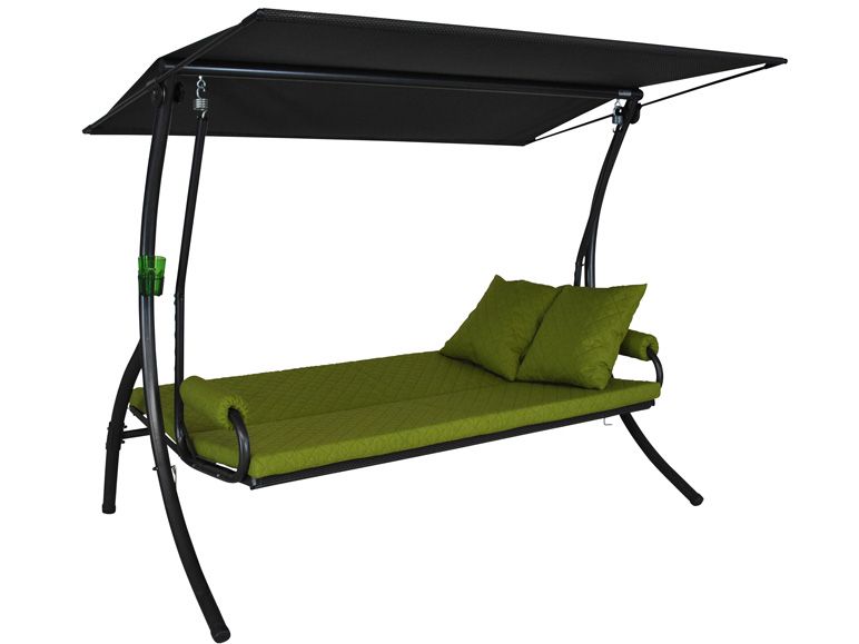 Angerer Hollywoodschaukel »WAVE«, 3-Sitzer (Grün) | 04021093023987