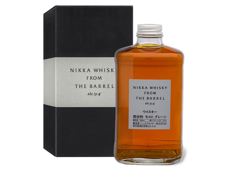Gehe zu Vollbildansicht: NIKKA Whisky from the Barrel mit Geschenkbox 51,4% Vol - Bild 1