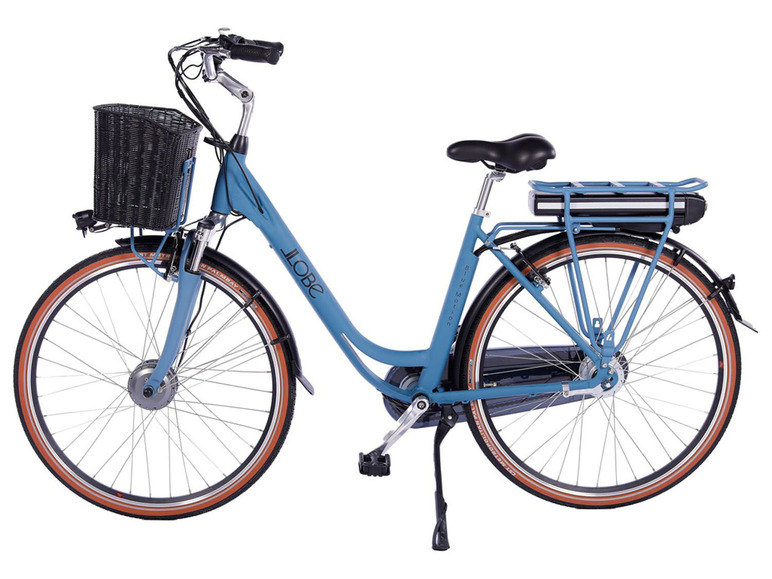 Gehe zu Vollbildansicht: Llobe E-Bike »Blue Motion 2.0«, Citybike, Damen, 28 Zoll - Bild 2