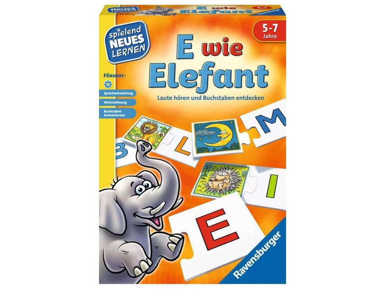 Gehe zu Vollbildansicht: Ravensburger E wie Elefant - Bild 1