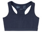 Ein dunkelblauer Sport-BH von Pepperts!