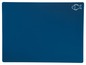 Blaue Schneideunterlage mit Fischdesign.