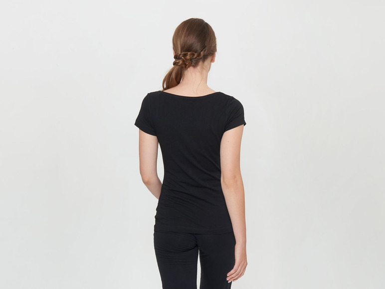 Gehe zu Vollbildansicht: ESMARA® Umstandsmode, T-shirt, 2 Stück, natürlicher Tragekomfort, hoher Bio-Baumwollanteil - Bild 16