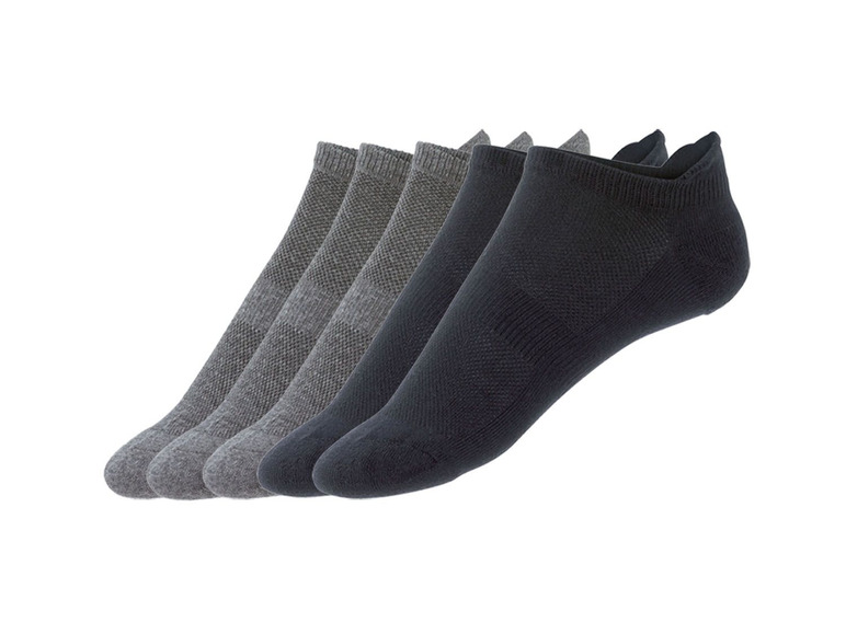 Gehe zu Vollbildansicht: CRIVIT® Sneakersocken Herren, 5 Paar, mit Baumwolle - Bild 4