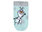 Olaf-Socken mit Schneeflocken für Kinder.