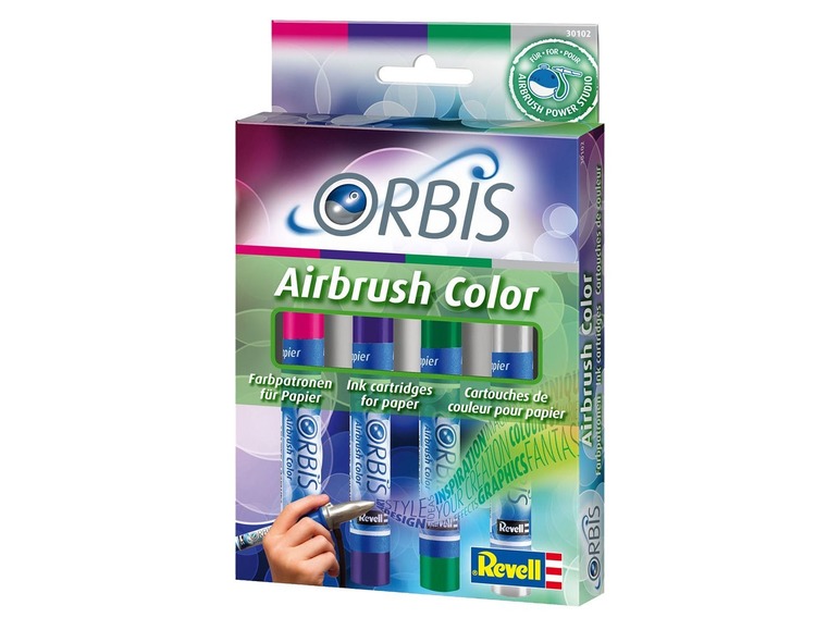 Gehe zu Vollbildansicht: Revell ORBIS Farbpatronen »Airbrush Color«, zum Sprayen, in unterschiedlichen Farben - Bild 6