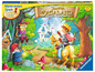 Ravensburger Brettspiel Junior Sagaland mit einem Ritter auf einem Pferd.
