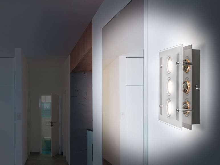 Gehe zu Vollbildansicht: LIVARNO home Wand-/ Deckenleuchte LED 3 flmg. - Bild 9
