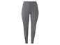 Graue Leggings für Damen.