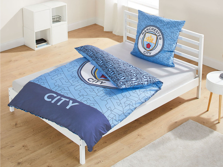 Gehe zu Vollbildansicht: Renforcé Bettwäsche »Manchester City«, 135 x 200 cm - Bild 3