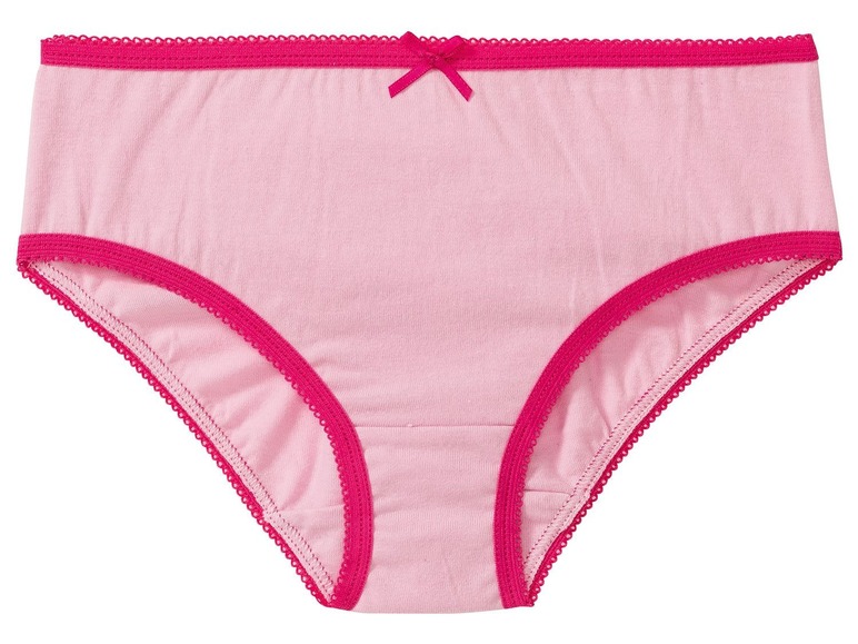 Gehe zu Vollbildansicht: LUPILU® Panties / Slips Mädchen, Single-Jersey-Qualität, aus Baumwolle, 4 oder 7 Stück - Bild 13