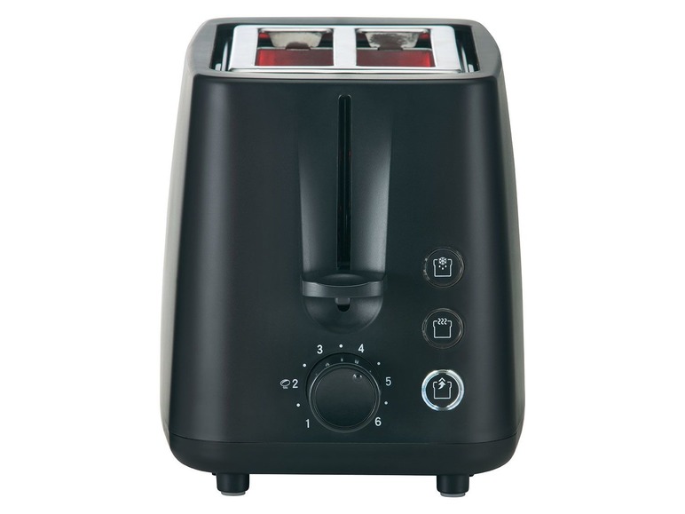 Gehe zu Vollbildansicht: SILVERCREST® Toaster »STK 870 A1«, 2 Schlitze, 6-Stufen-Bräunungsregler, Brötchenaufsatz - Bild 6