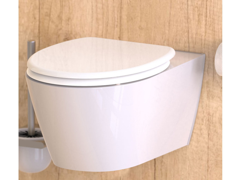 Gehe zu Vollbildansicht: Schütte WC Sitz Duroplast, mit Absenkautomatik - Bild 3