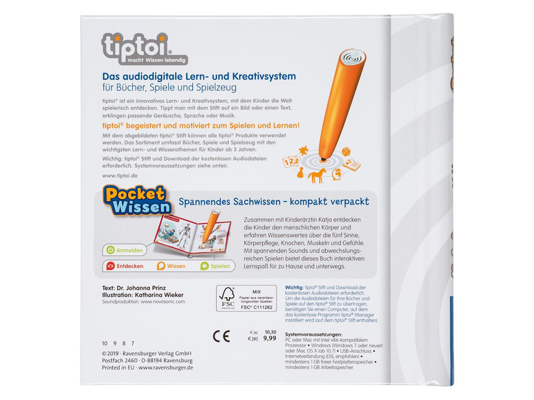 Gehe zu Vollbildansicht: Ravensburger Kinder TipToi »Pocket Wissen« - Bild 14