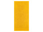 Ein gelbes Handtuch.