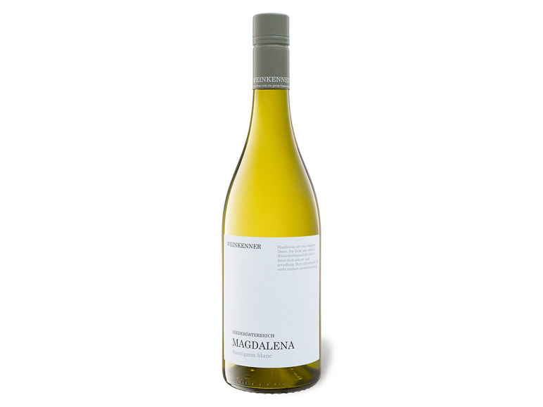 Gehe zu Vollbildansicht: Weinkenner by Pfaffl Magdalena Sauvignon Blanc trocken, Weißwein 2020 - Bild 1
