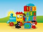 LEGO Duplo: Zug, Zahlenblöcke und Figuren.