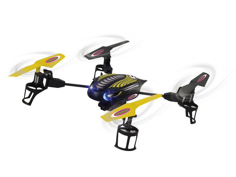 Gehe zu Vollbildansicht: JAMARA Quadrocopter Q-Drohne AHP mit Kompass und Kamera - Bild 1