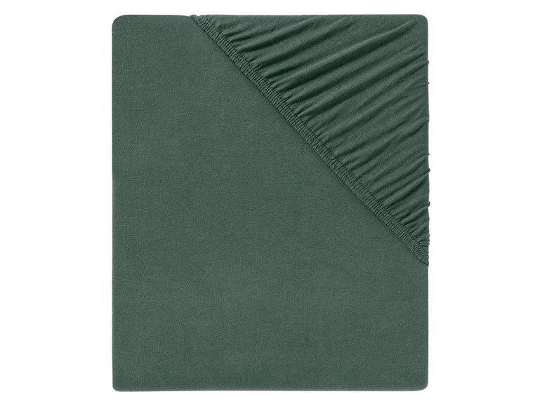 Gehe zu Vollbildansicht: MERADISO® Jersey Spannbettlaken, 90-100 x 200 cm, einlaufsicher, mit Baumwolle - Bild 10