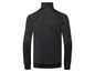 Schwarze Trainingsjacke mit Reißverschluss