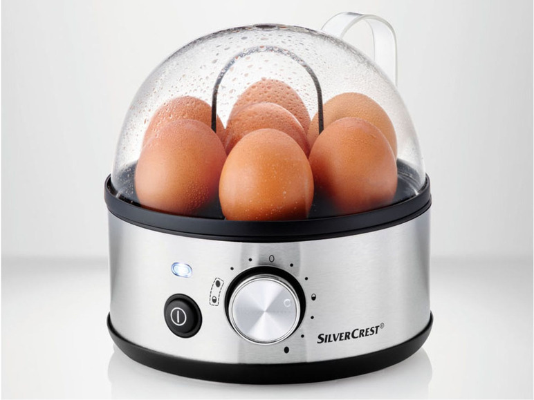 Gehe zu Vollbildansicht: SILVERCREST® Edelstahl-Eierkocher, 450 Watt, für 7 Eier - Bild 3