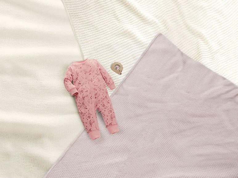 Gehe zu Vollbildansicht: LUPILU® Baby Schlafoverall Mädchen, aus Bio-Baumwolle - Bild 54