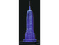 Ein 3D-Puzzle des Empire State Buildings.