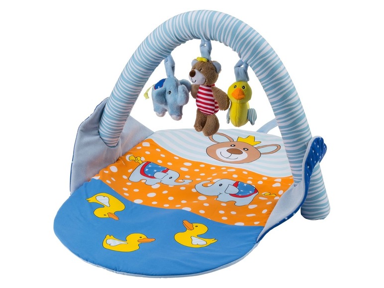 Gehe zu Vollbildansicht: LUPILU® Baby Spieldecke/ Aufsitztier, ab 0 Jahren, viele Spielfunktionen, zur Förderung - Bild 2