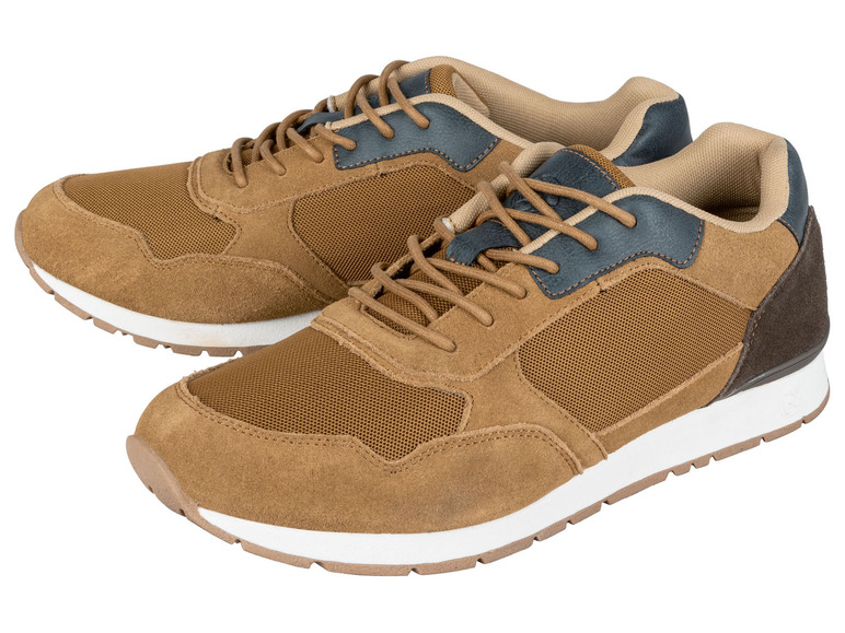 Gehe zu Vollbildansicht: LIVERGY® Sneaker Herren, mit Leder - Bild 28