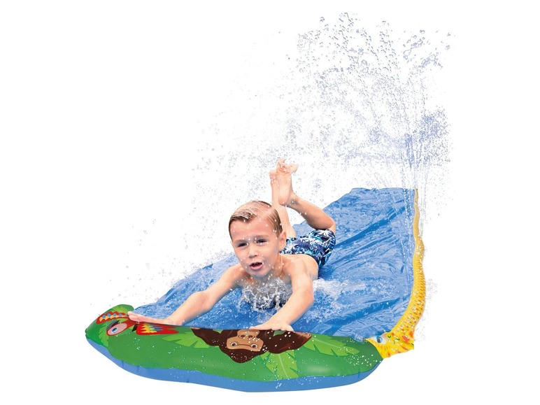Gehe zu Vollbildansicht: Playtive JUNIOR PLAYTIVE® JUNIOR Wasserrutsche, wassergepolstertes Zielkissen, mit Erdspießen, ab 4 Jahren - Bild 5