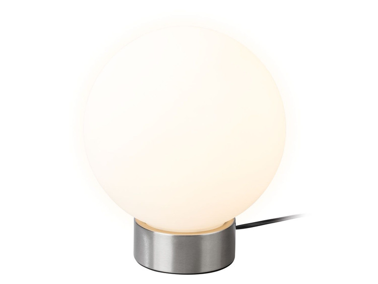 Gehe zu Vollbildansicht: LIVARNO LUX® LED-Tischleuchte, mit Touchdimmer, satinierter Glasschirm, warmweißes Licht - Bild 23