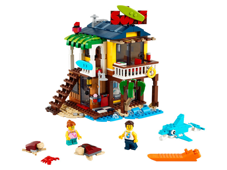 Gehe zu Vollbildansicht: LEGO® Creator 31118 »Surfer-Strandhaus« - Bild 3