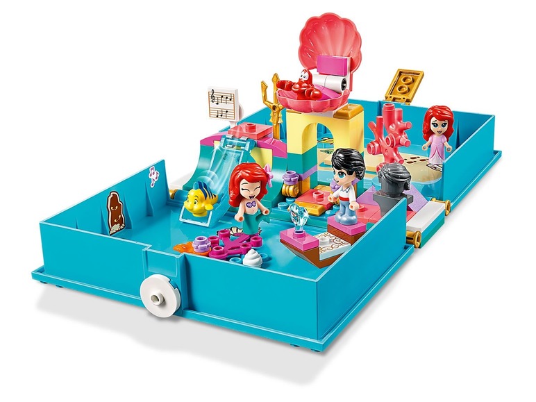 Gehe zu Vollbildansicht: LEGO® Disney Princess™ LEGO® Disney Princess 43176 »Arielles Märchenbuch« - Bild 3