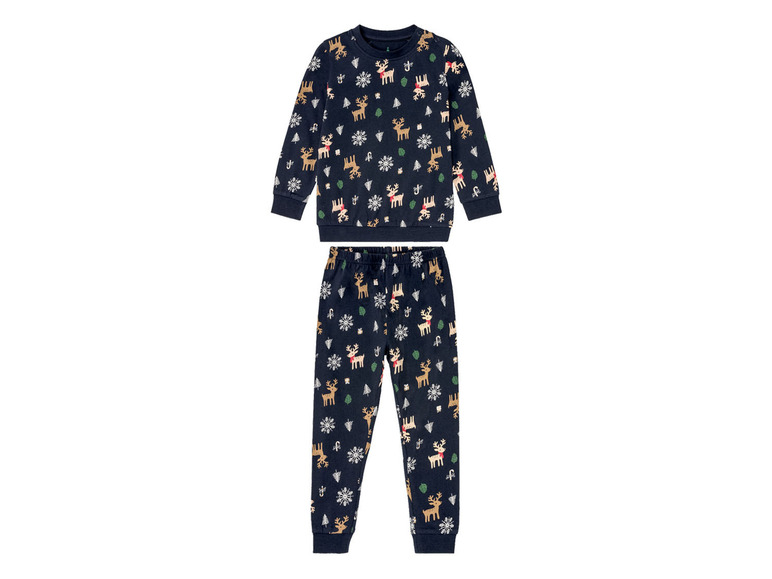 Gehe zu Vollbildansicht: LUPILU® Kleinkinder Mädchen Pyjama, mit Print - Bild 13