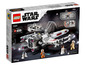 Lego Star Wars X-Wing mit Luke Skywalker, R2-D2 und anderen Minifiguren.
