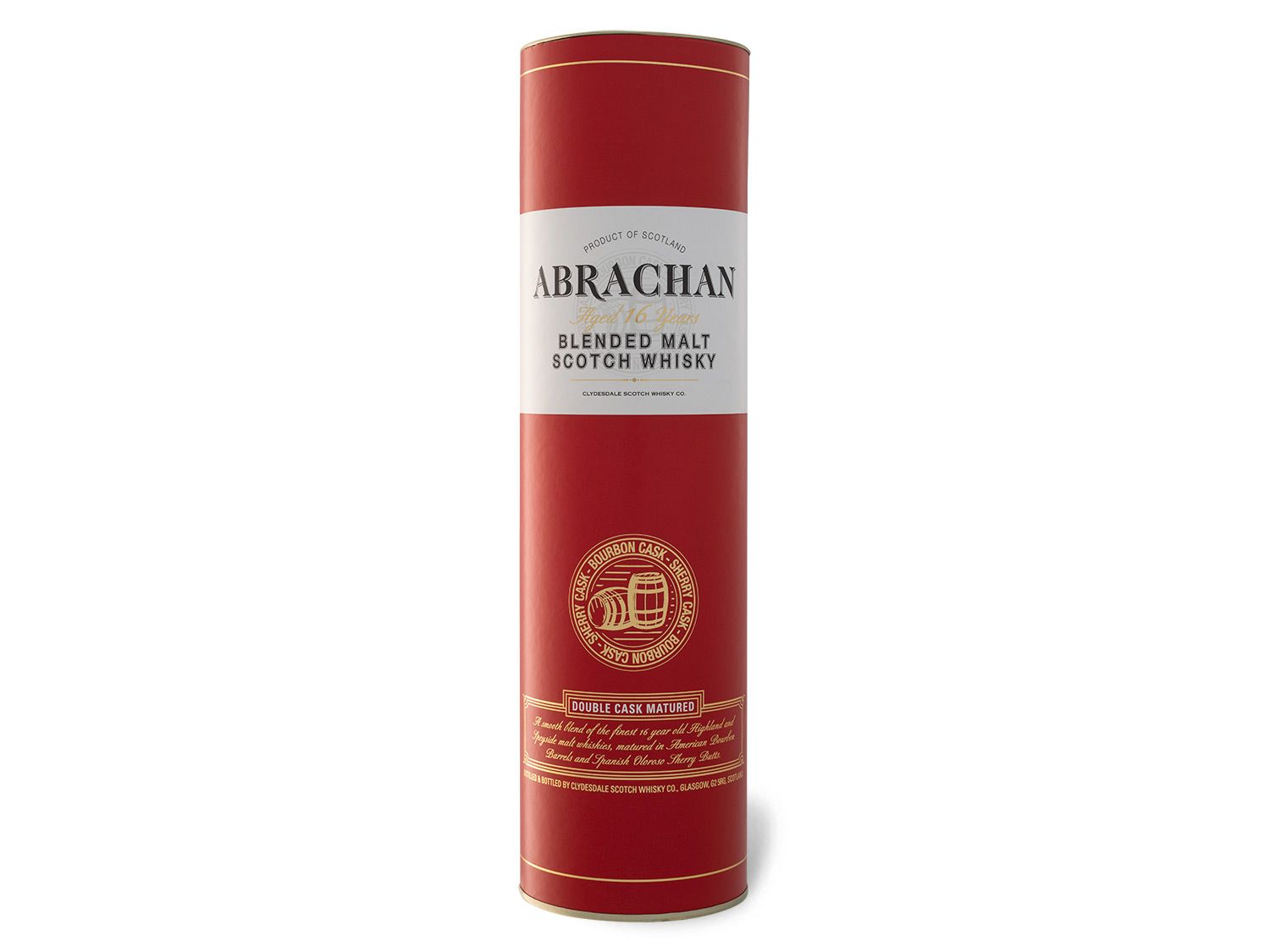 Thumbnail - Abrachan Blended Malt Scotch Whisky 16 Jahre Double Cask Matured mit Geschenkbox 45% Vol