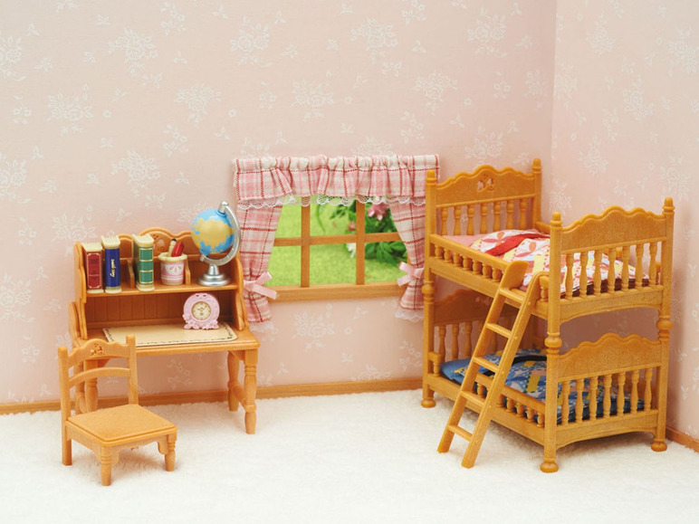 Gehe zu Vollbildansicht: Sylvanian Families »Landhaus Kinderzimmer mit Stockbett« - Bild 2