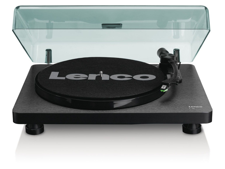 Gehe zu Vollbildansicht: Lenco L-30 Plattenspieler mit integriertem Stereo-Vorverstärker - Bild 2