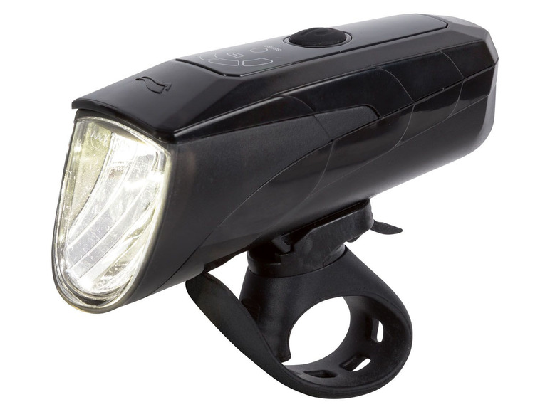 Gehe zu Vollbildansicht: CRIVIT® LED-Fahrrad-Leuchtenset, automatische Lichtsteuerung, werkzeuglose Montage - Bild 1