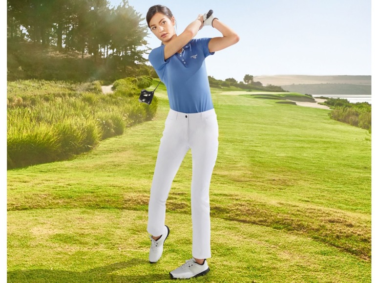 Gehe zu Vollbildansicht: CRIVIT® Golfhose Damen, mit Eingrifftaschen, Gesäßtasche, Innenbund, mit Elasthan - Bild 3