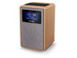 Ein Philips DAB+ und FM Radio in Holzgehäuse.
